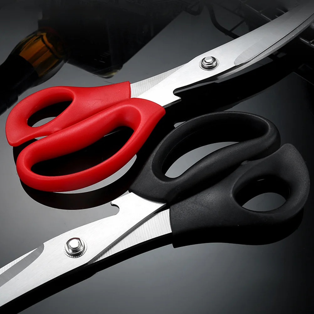 

2Sets Barbecue Scissors Food Shear Kitchen Scissors Stainless Steel Sharp Blades Ergonomic Comfortable Grip Multi