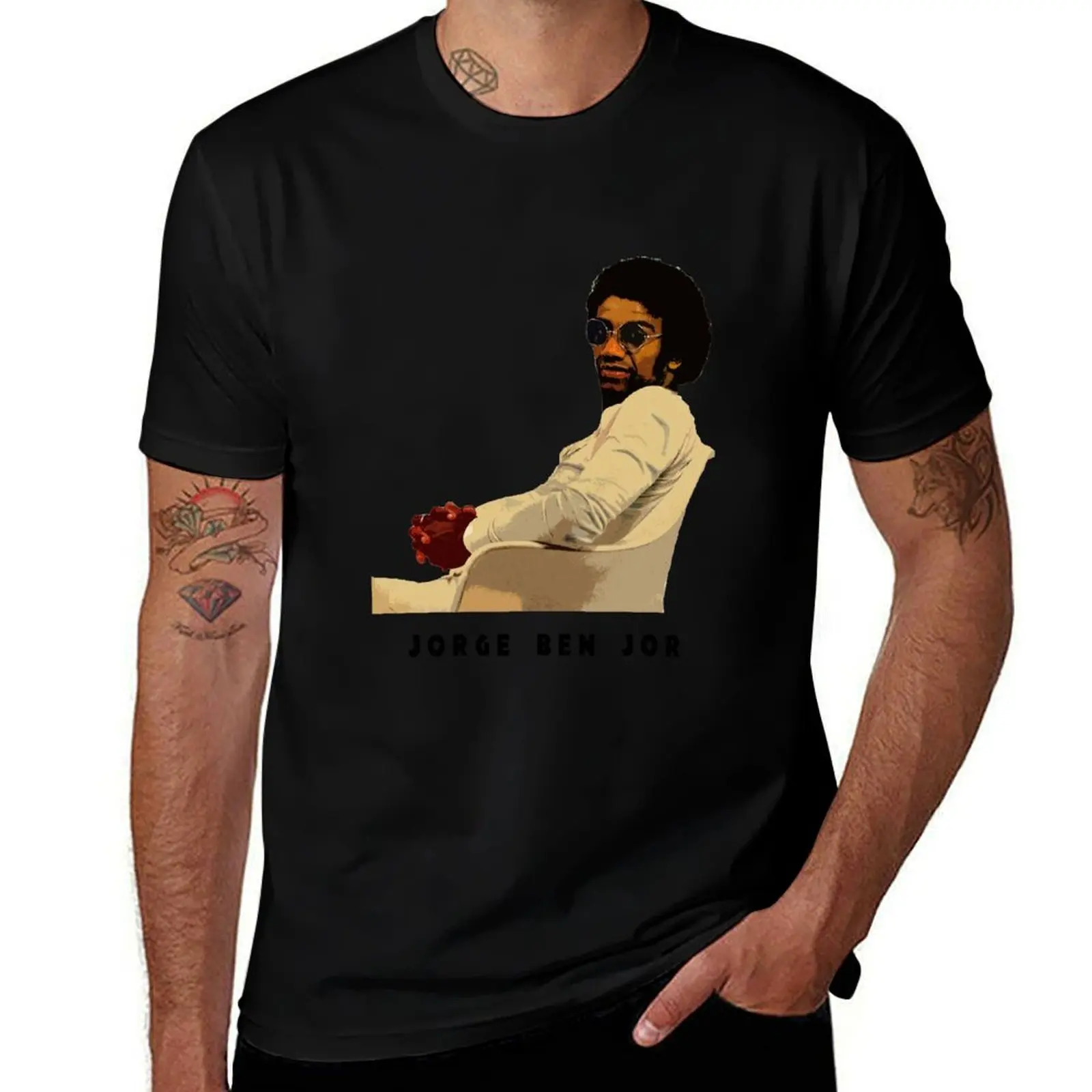 Jorge Ben Jor original design T-Shirt Casual Loose Fit Short Sleeve T-Shirt
