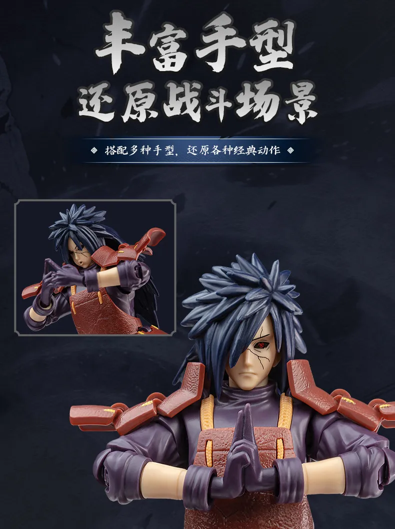 Genuine Blokees Naruto Model Kits Namikaze Minato Hatake Kakashi Haruno Sakura Madara Sasuke Figures Assembly Trendy Toy Gift