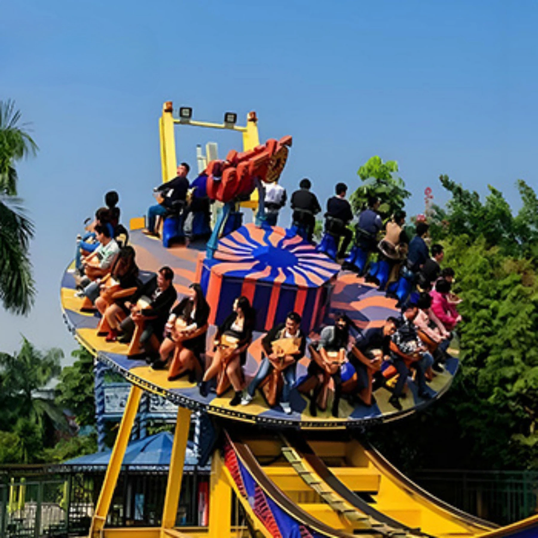 

Manufacturer Shenzhou UFO Amusement Equipment Outdoor Attractions Dafang Internet celebrity park