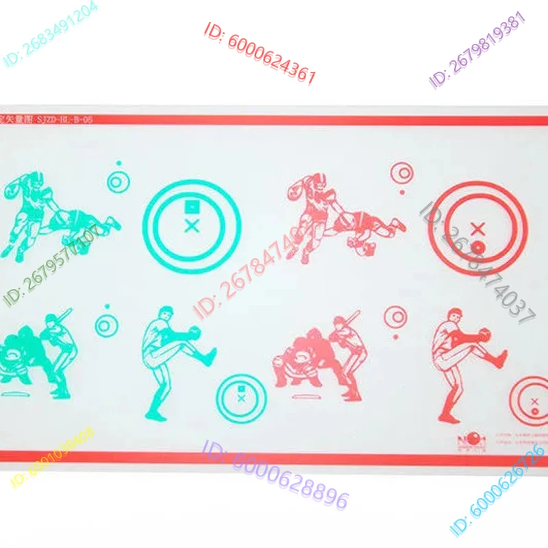 시각 교정, 스테레오 눈 훈련 장치, 시력 치료, 고정 트랜스글리프, 빨간색/녹색, 불일치, 훈련 카드,