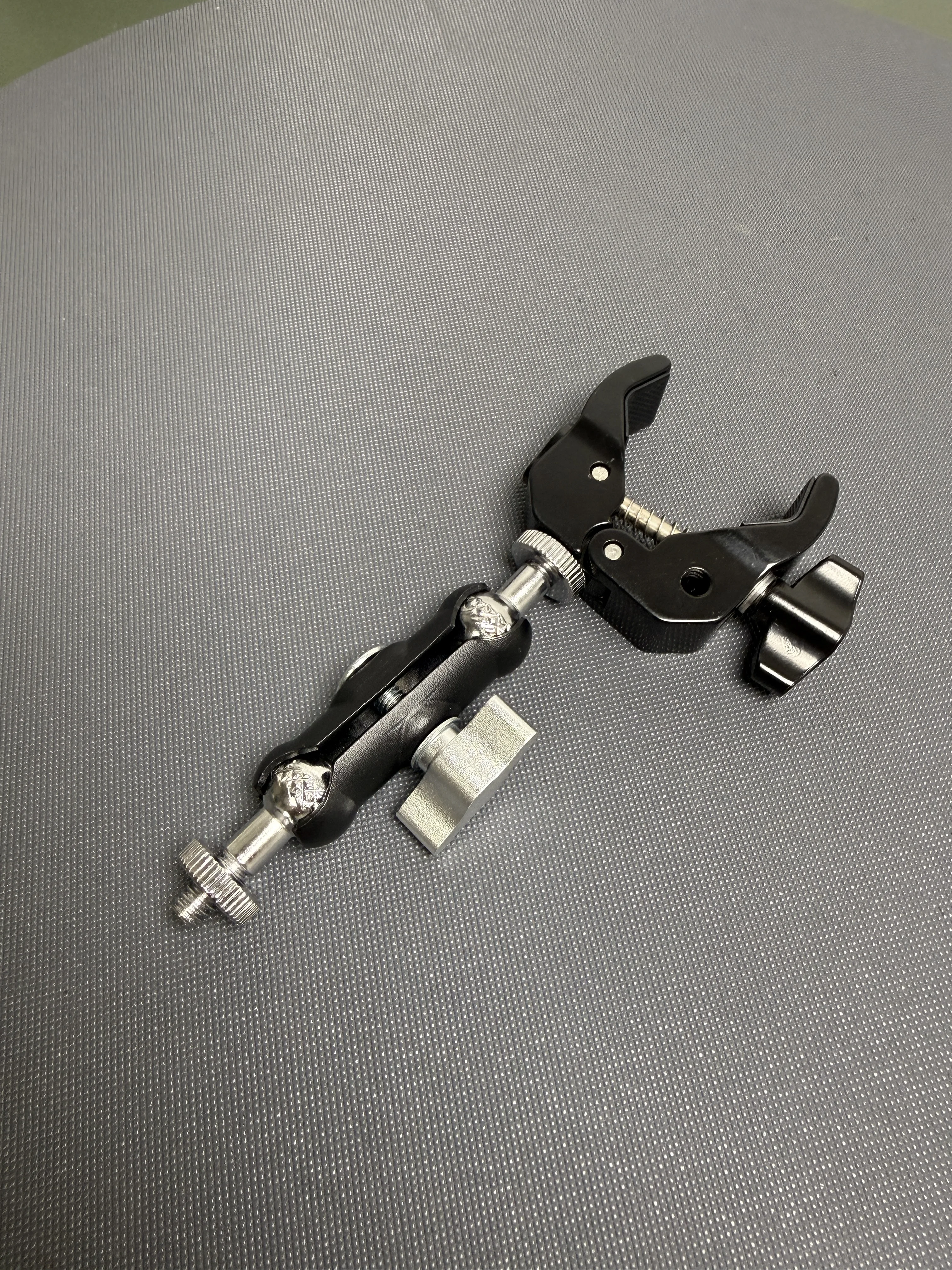 Cabinet Knob Round - ラウンドチューブクランプ自由に調整可能な DJI カメラ固定クリップ金属ジョイント 360 ノブ調整ブラケット 1/4