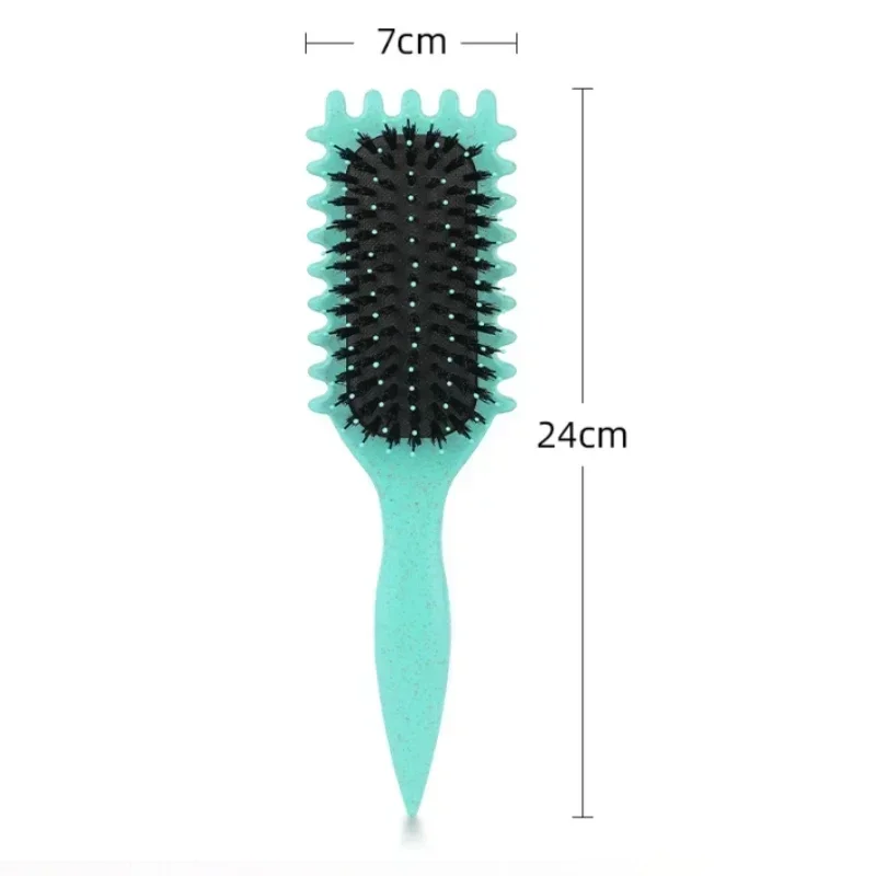 Women's Hair Comb Hollow Shaped Curly Hair Comb Multi Functional Scalp Massage And Anti-static Fluffy Hair Brush Hairstyle Tools image 6