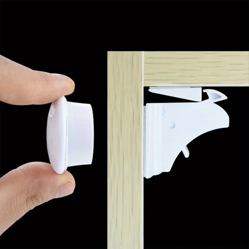 Magnetic Child Lock Children Protection Baby Safety Lock Drawer Latch Cabinet Door Lock Limiter Children Security Locks