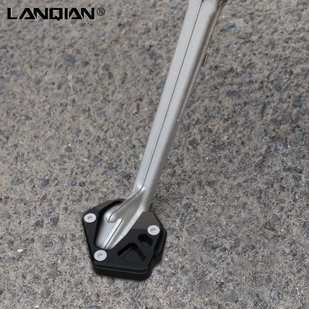 

Motorcycle CNC Kickstand Extender Foot Side Stand Extension Foot Pad Support Plate For Moto Guzzi V100 Mandello S 2023-2024