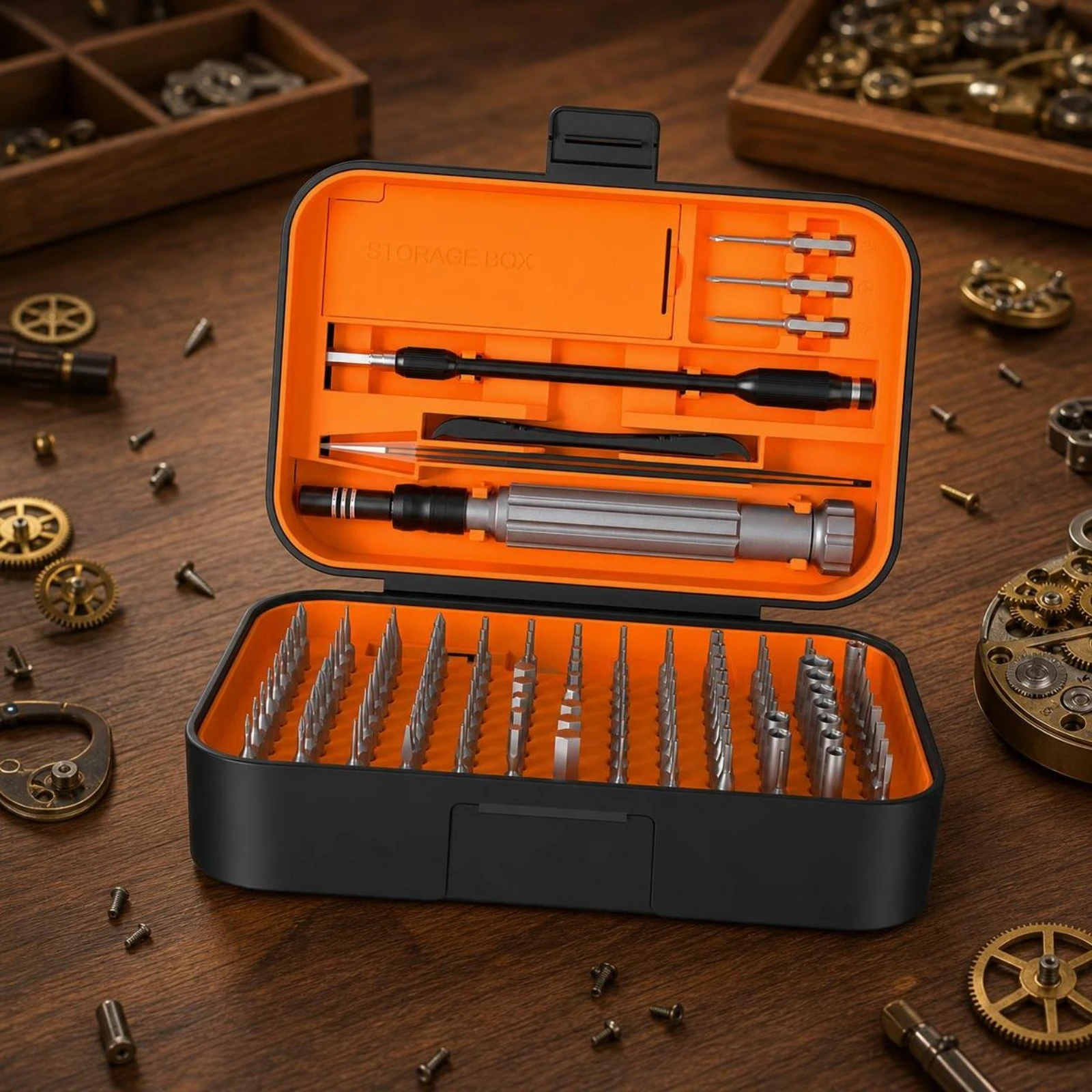 Kit de tournevis de précision compact pour réparation électronique, ensemble de tournevis de précision avec embouts, professionnel et attrayant