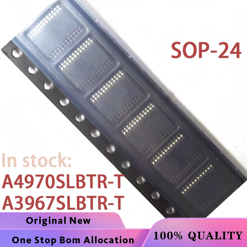 (10PCS) 100% New A4970SLBTR-T A4970SLBT A4970SLB A4970 A4970SLBTR A3967SLBTR-T A3967SLBTR A3967SLBT SOP-24 ic bga Chipset