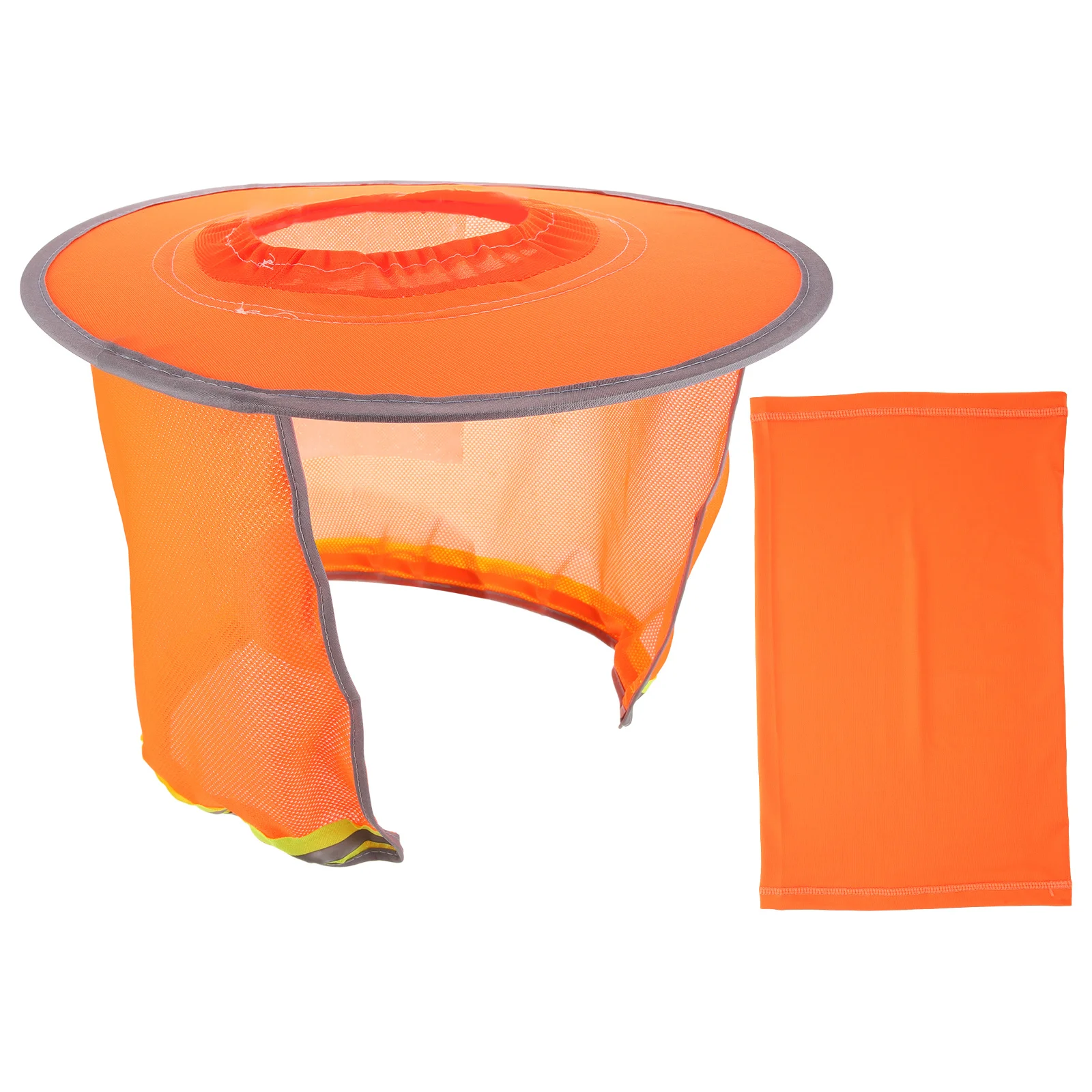 

Hard Hat Sun Shade Neck Shield Breathable Mesh Visor Adjustable Full Brim Construction Site Cover Hard Hat Sun Shade