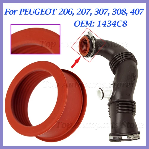 1434C8 para PEUGEOT 206 207 307 308 407 EXPERT PARTNER 1,6 HDI manguito turbo tubo de aire manga goma Turbo
