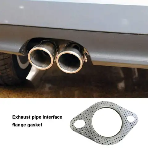 उच्च तापमान कार निकास निकला हुआ किनारा ऑटो निकास गैसकेट प्रतिस्थापन सीलिंग पैड प्रबलित कार सहायक उपकरण मफलर गैसकेट 10 best sales निकास गैसकेट - №1