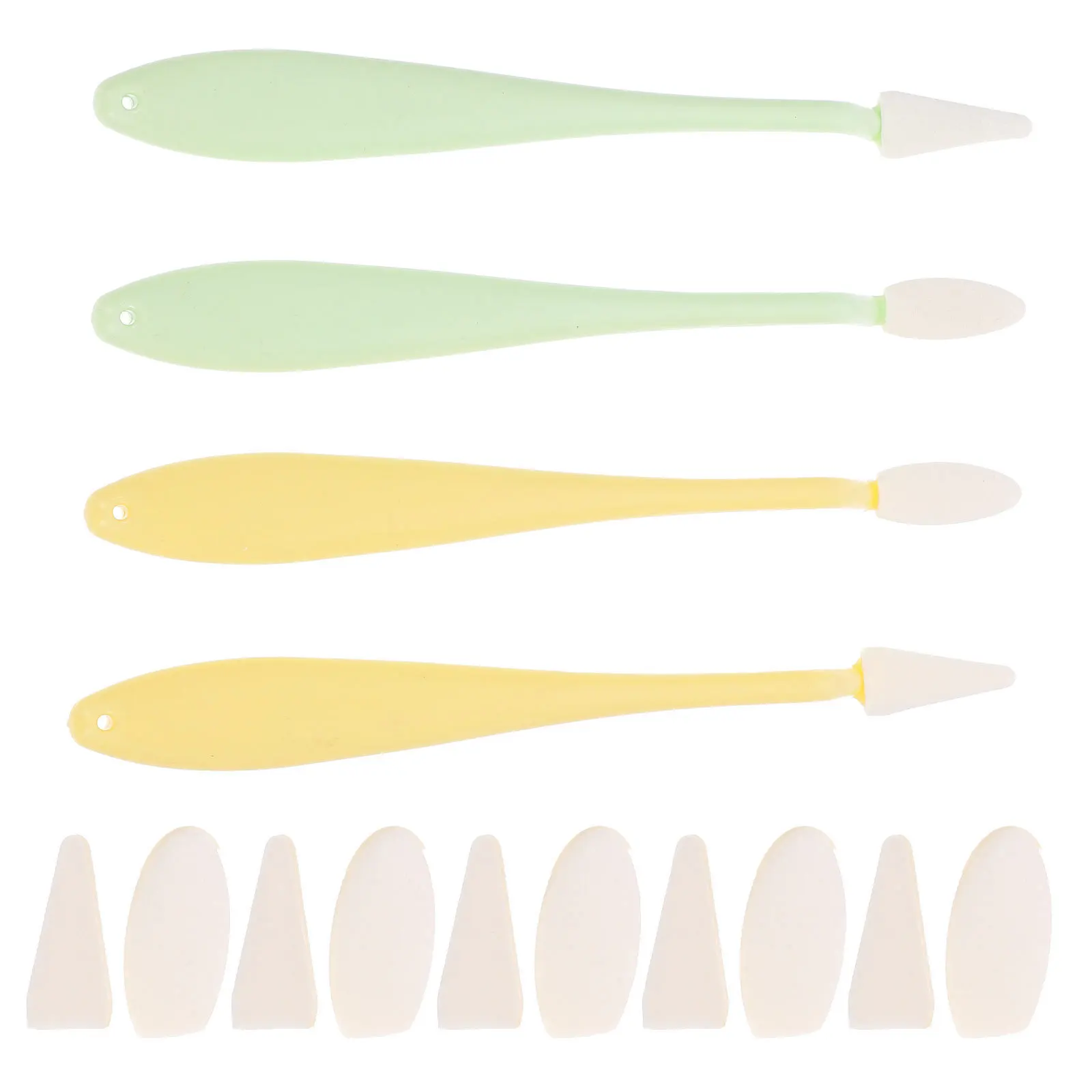 

4Pcs Sketch Blenders Set Sponge Wiper Tools for Drawing Smudge Erase Lightweight Artist Blending Stumps for Sketching Shading