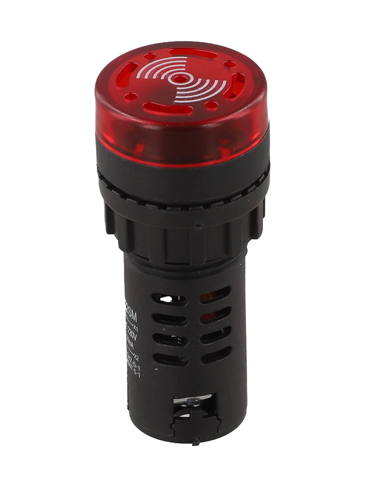Sound And Optical Sound Buzzer for flash High Brightness Light Multifunctional Notify Red Sound AC/DC 220V Brand New