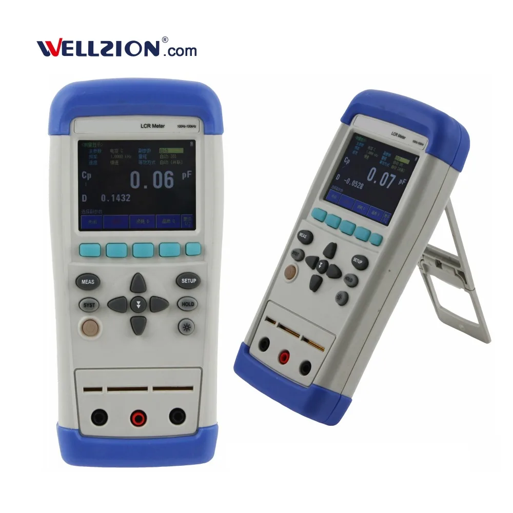 AT825 100Hz to 10KHz Handheld Digital LCR Meter