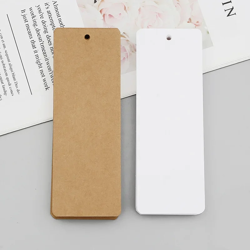 30Pcs/Pack Bookmark Paper BookMarks Book Notes Reading Item Creative Gift DIY for Kids Children Office Stationery 5*14cm