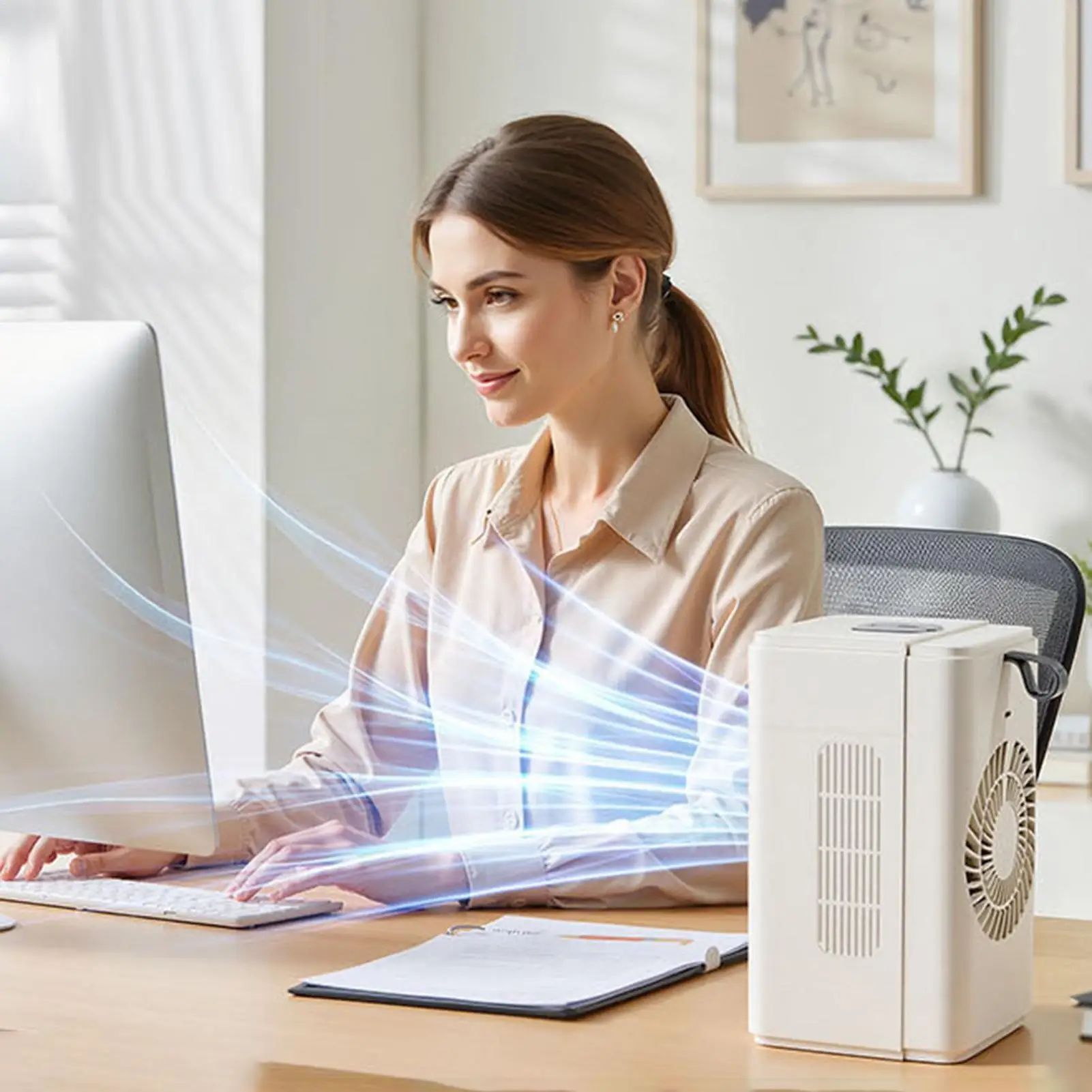 ventilatore-ac-portatile-con-display-dell'ora-serbatoio-d'acqua-da-500-ml-condizionatore-d'aria-portatile-da-scrivania-per-camera-da-letto-soggiorno-cucina-ufficio