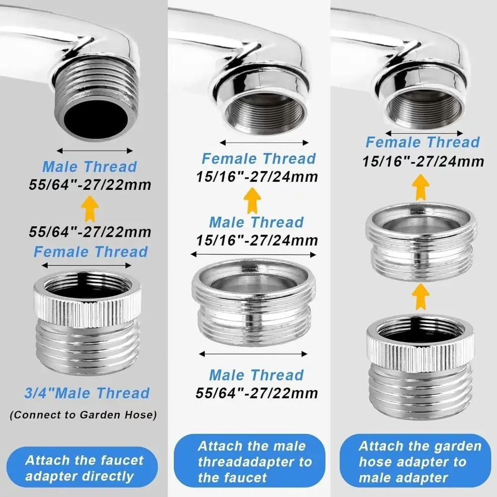 Rotation Kitchen Faucet Nozzle Flexible Splash Proof Water Taps Adapter Kit Connector Bathroom Faucet Aerator