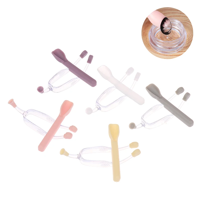 Portable Contact Lens Wearing Aids Stick Tool With Storage Box,Inserter Remove Tweezers Suction Rod, Silicone Soft Clip - Image 5
