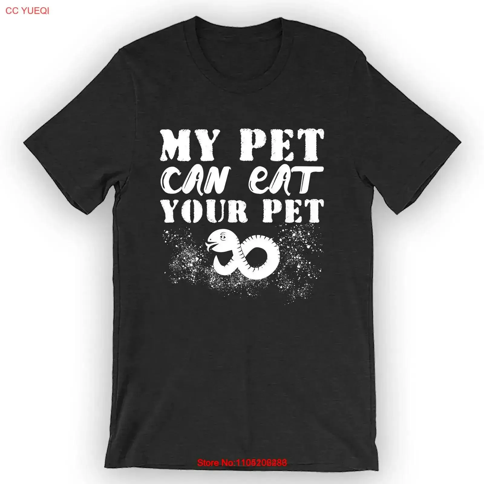 تي شيرت My Pet Can Eat Your تي شيرت ثعبان عتيق مغسول ناعم للجنسين ملابس مصممة قابلة للتنفس قليلاً ملابس غير رسمية متعددة الاستخدامات