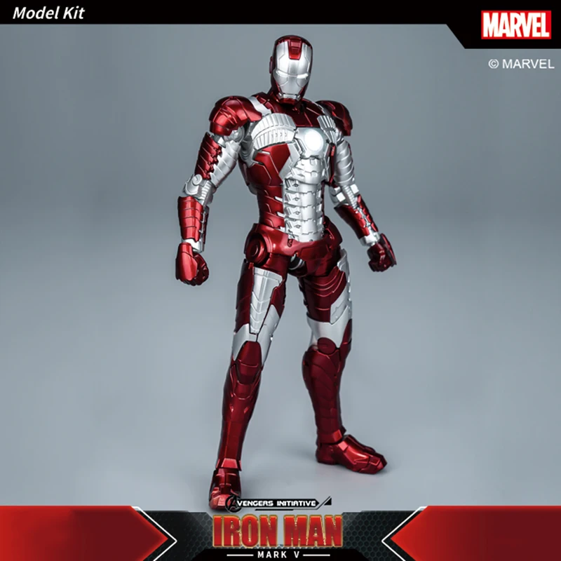 Fondjoy Avengers Iron Man MK5 ประกอบของเล่น Iron Man รุ่น 15 ซม.วัสดุ ABS 1/12 Scale Action Figures ของเล่นเด็กของขวัญวันเกิด