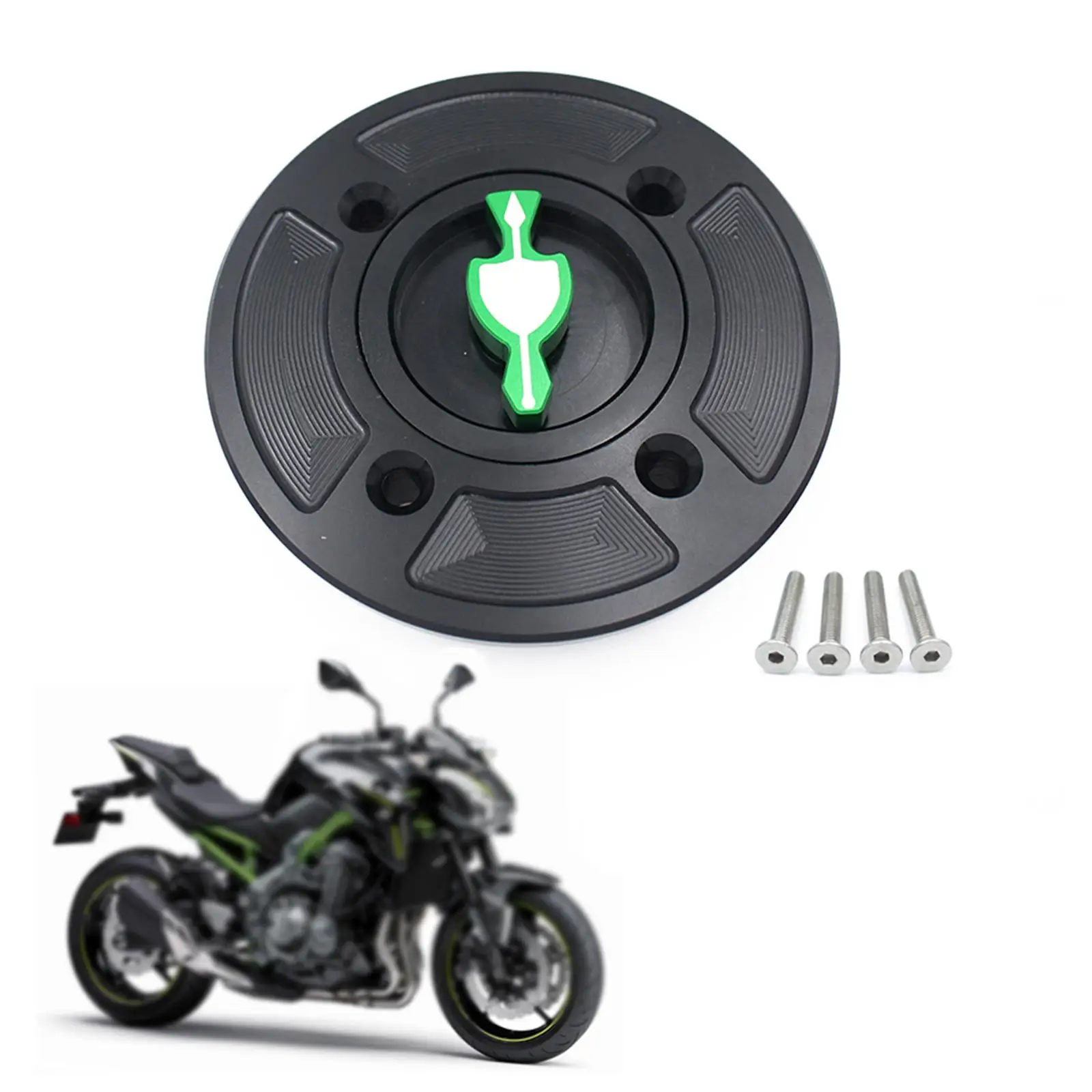 Motorcycle Fuel Tank Caps Durable for Kawasaki ZX25R/rr 2021