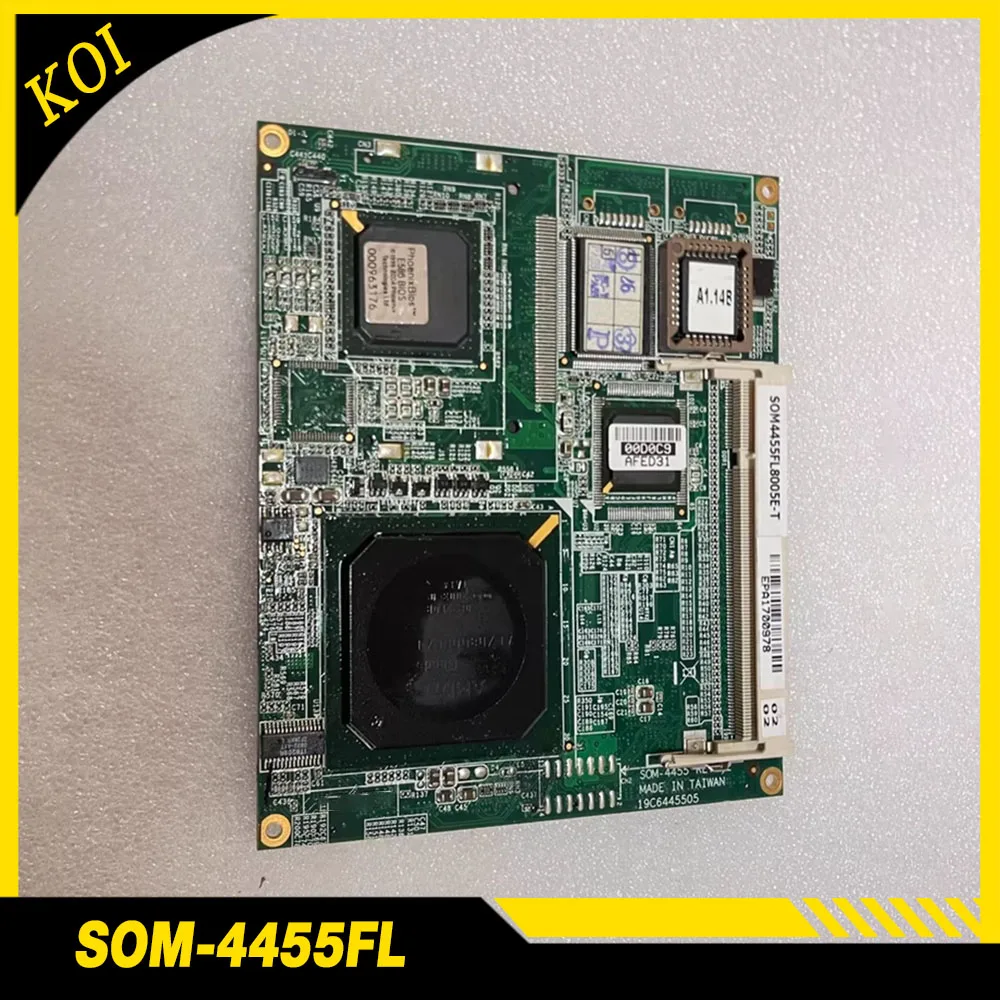

SOM-4455FL SOM4455FL8005E-T Industrial Control CNC Ultrasound Medical Equipment Motherboard SOM-4455 REV A2