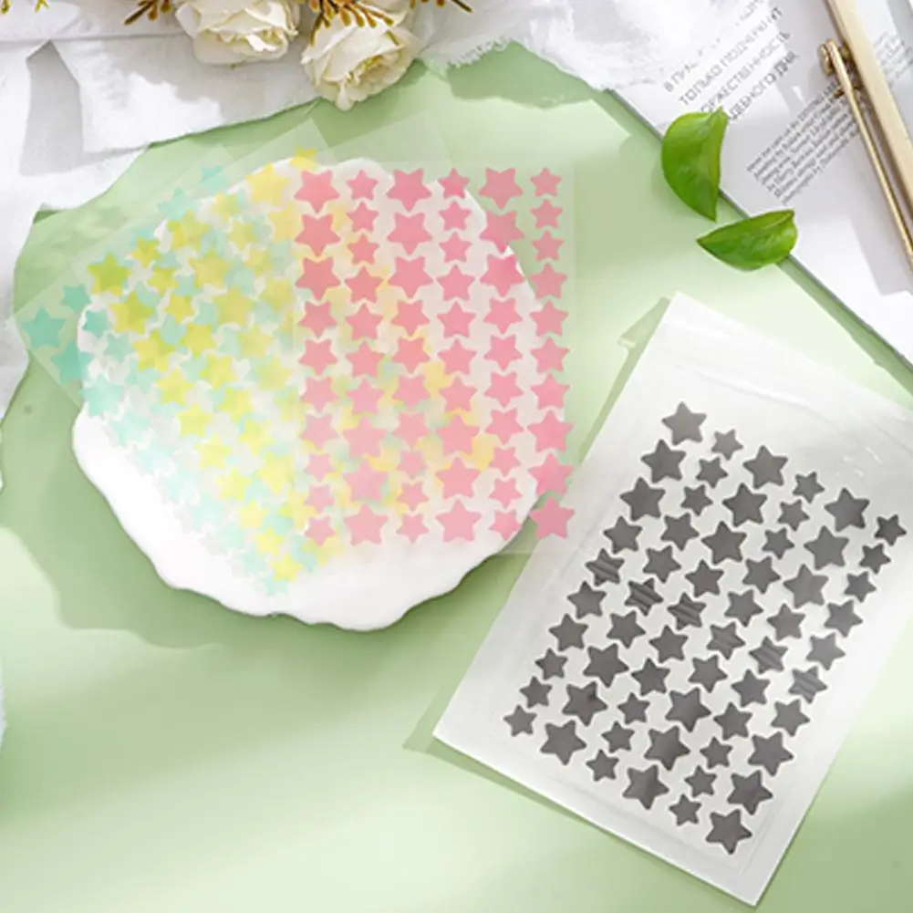 5pc Colorfu PE Patch per l'acne Patch idrocolloidali per l'acne Guarigione professionale Assorbente Adesivi per la rimozione delle macchie che coprono lo strumento per le imperfezioni