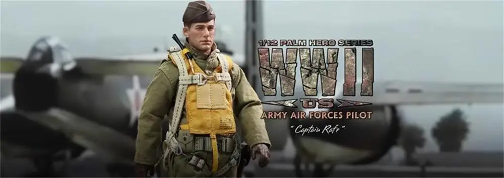 มาใหม่ล่าสุด 1/12 DID WWII Series Palm Pocket Doll Figure US. ตุ๊กตาทหารไพโอเล็ต XA80032 ตุ๊กตาแอ็คชั่นแบบเคลื่อนย้ายได้ทั้งชุด