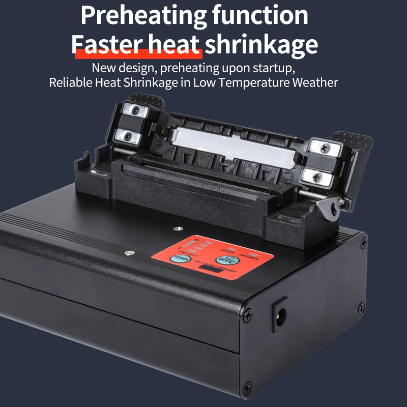 Imagem -05 - Forno Externo de Fusion Splicer Bateria de Lítio Recarregável 300 Núcleo Extensão Bare Fibra Óptica Aquecimento Automático Melhor