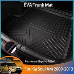 For Kia Soul AM Accessories 2009 2010 2011 2012 2013 Vehicle supplies Tray Liner Cargo Boot Trunk Tailored Waterproof Anti-dirty