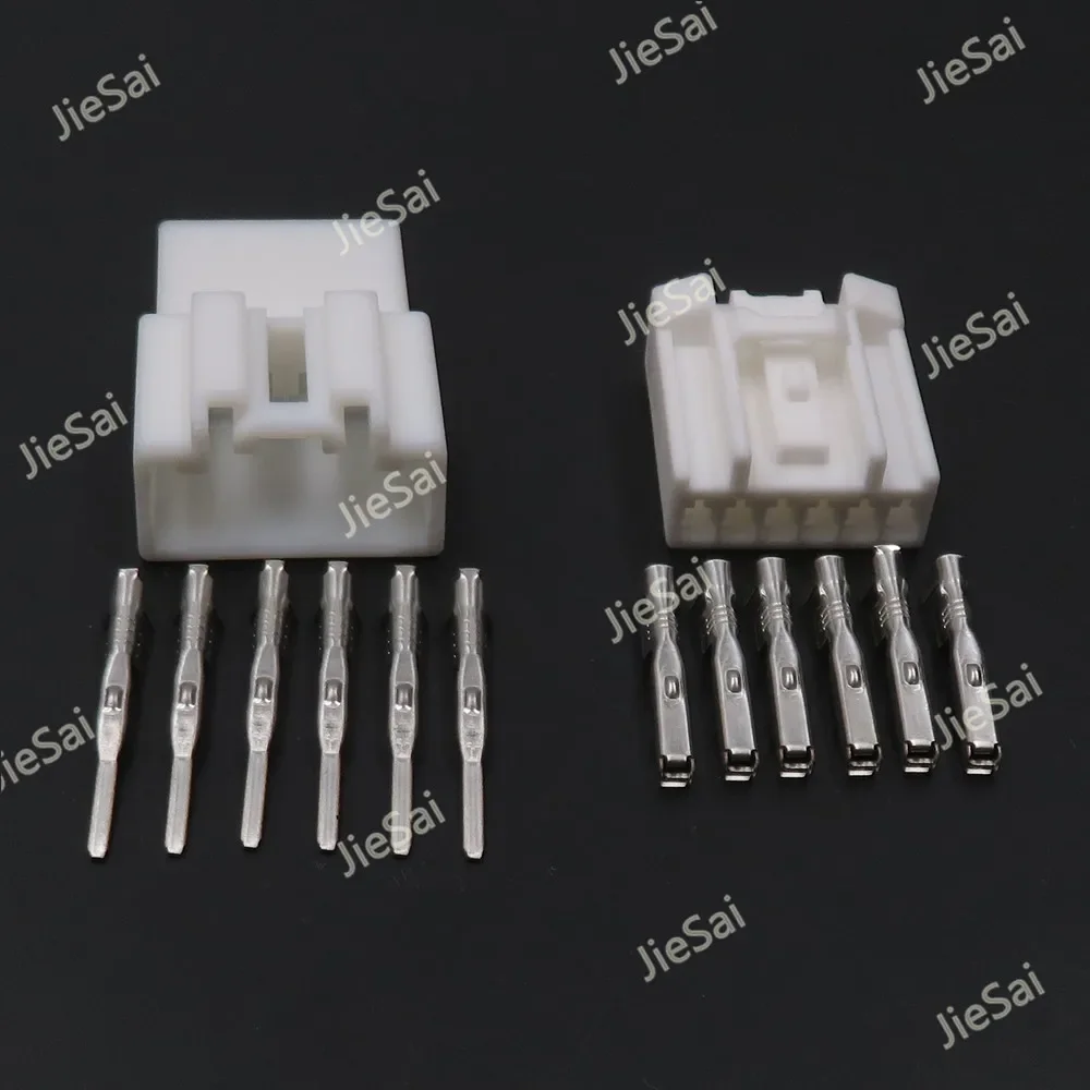 6 Pin 7183-6097 Auto Electronic Wire Harness Sensor Plug Female Male Sockets Car Connector