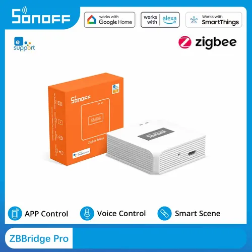 SONOFF ZBBridge Pro Smart Zigbee Bridge Zigbee 3,0 aplicación remota inalámbrica Control Smart Home Bridge funciona con Alexa Google Home