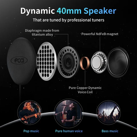 Fodsports M1-S Plus мотогарнитура,Bluetooth-гарнитура для мотоциклетного шлема,мотоциклы наушники беспроводные,10 водителей, 2000 м.