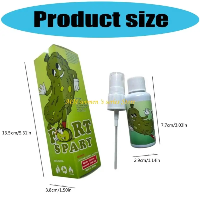 Q39C Fart Sprays 30ml Strong Potent Stink Sprays None Toxic Fart Bombs Prank Stuff Hilarious Gag Gifts for Adults or Kids