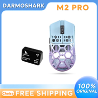 Darmoshark M2 pro Lightweight Wireless Gaming Mouse Magnesium Alloy PAW3950 30000DPI 8K Receiver ControllerMacro Definition