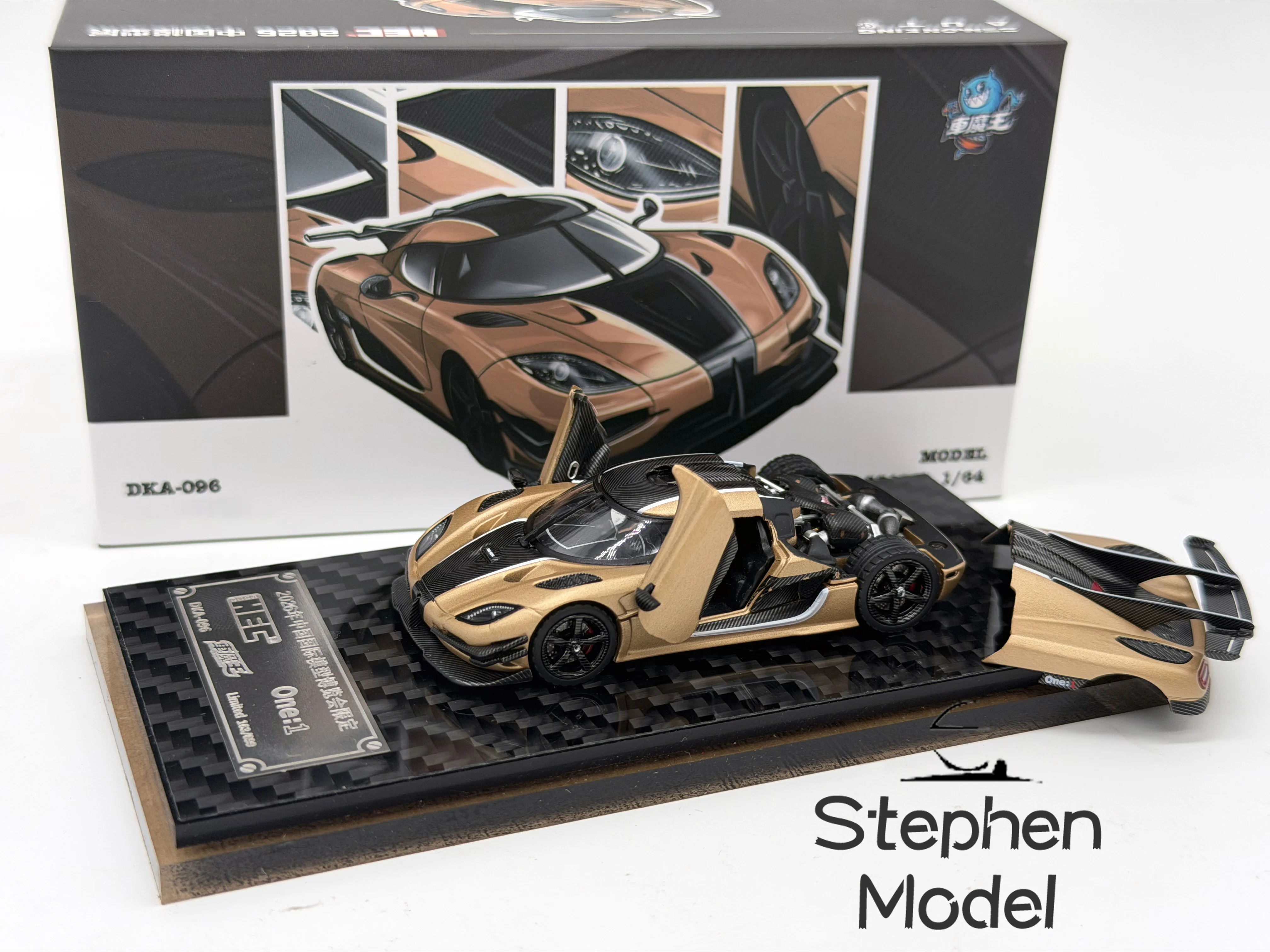 Demon King Auto 1:64 ONE:1 HEC Beijing Exhibition Limited Edition