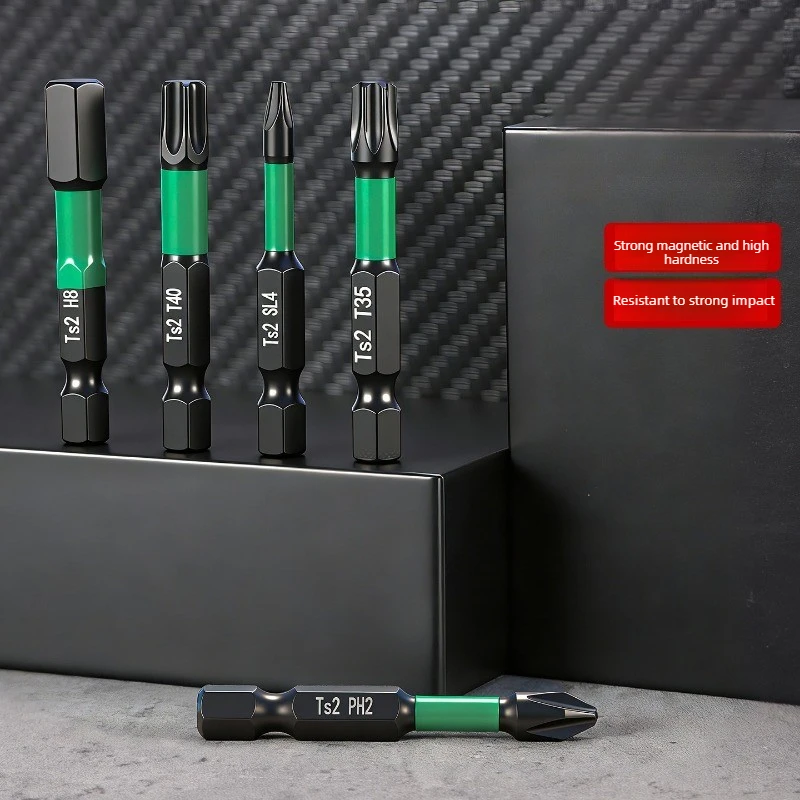 Magnetic Screwdriver Bit Set with Storage Holder Multi Size Impact Ready Drill Bits for Home DIY and Professional Repair