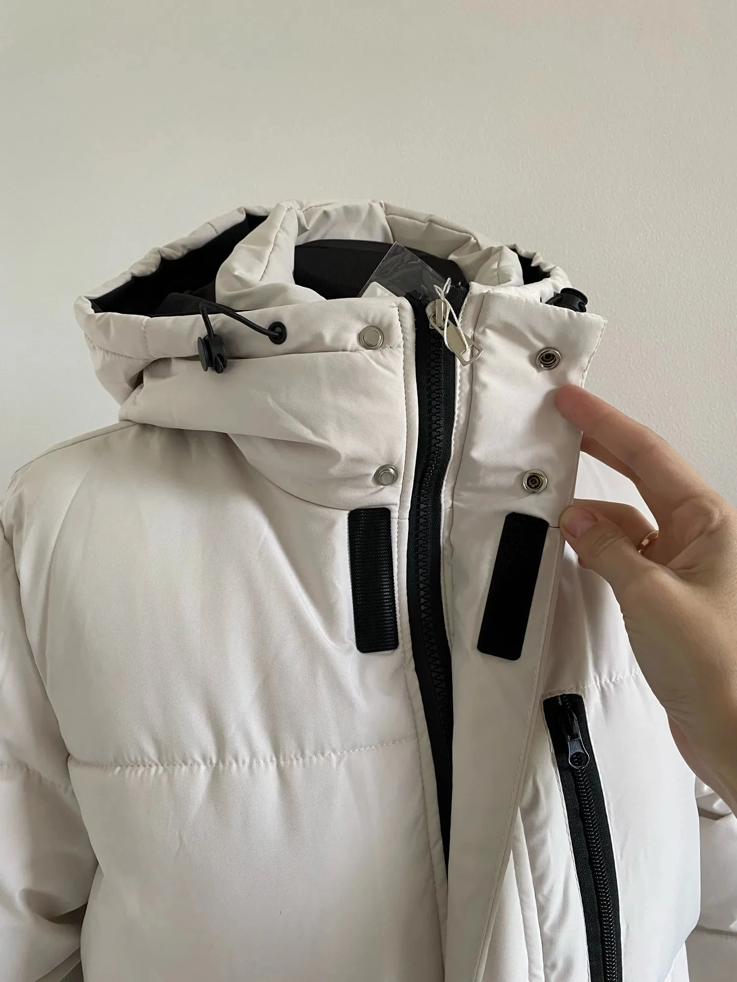 2023 Herfst En Winter Dames Koreaanse Stijl Mid-Length Donsjack Losse Parka Jas Dames Jas Winterjas