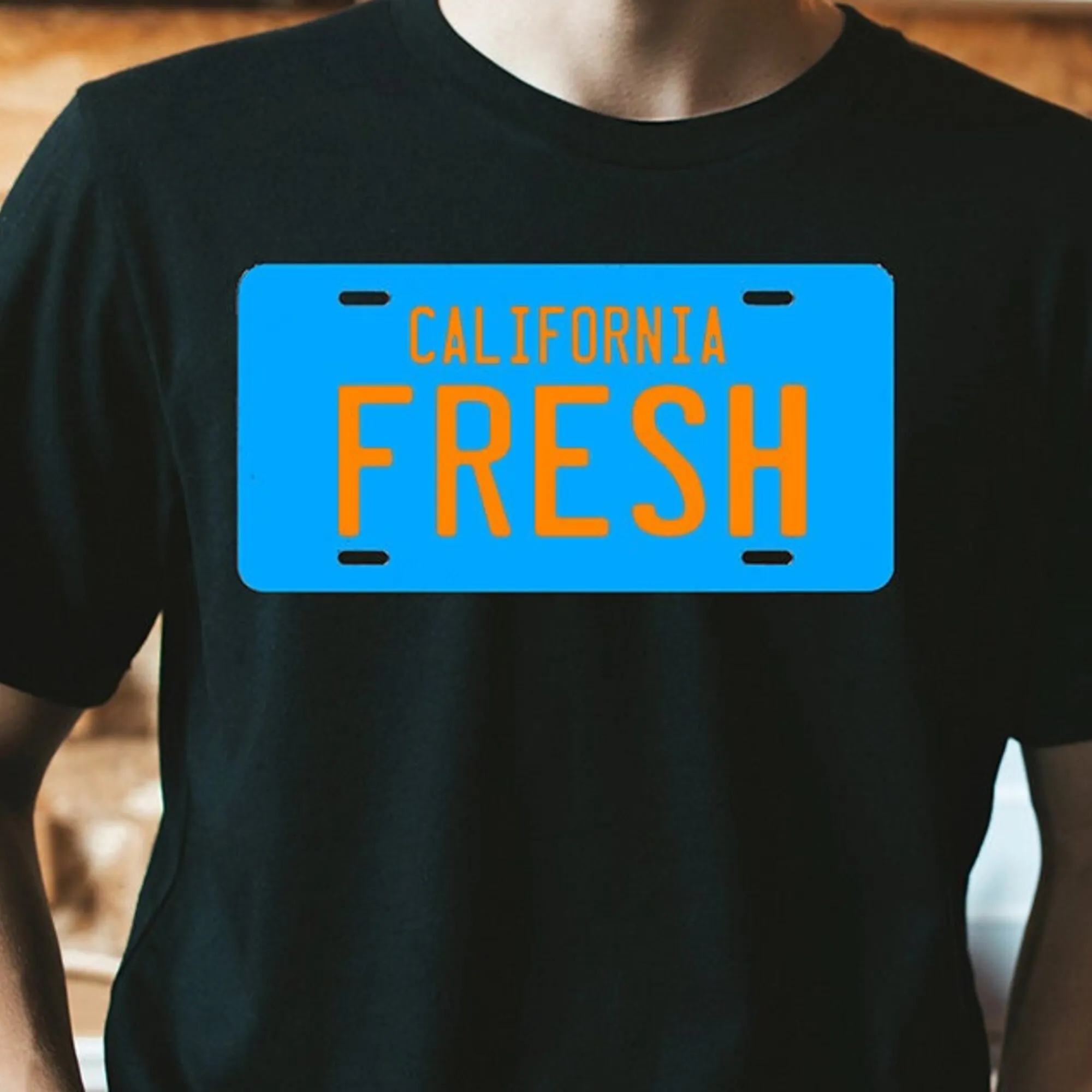 Fresh License Plate T Shirt