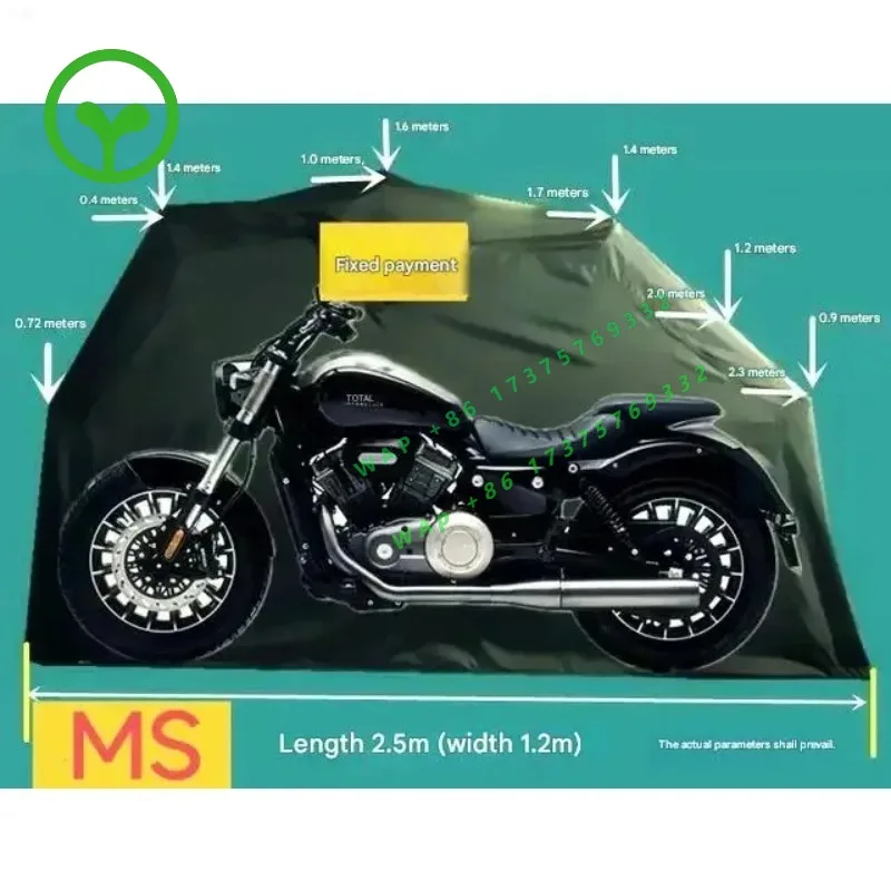sunscreen glue special Free fixed motorcycle shed parking shed mobile folding garage rain shed sunshade waterproof