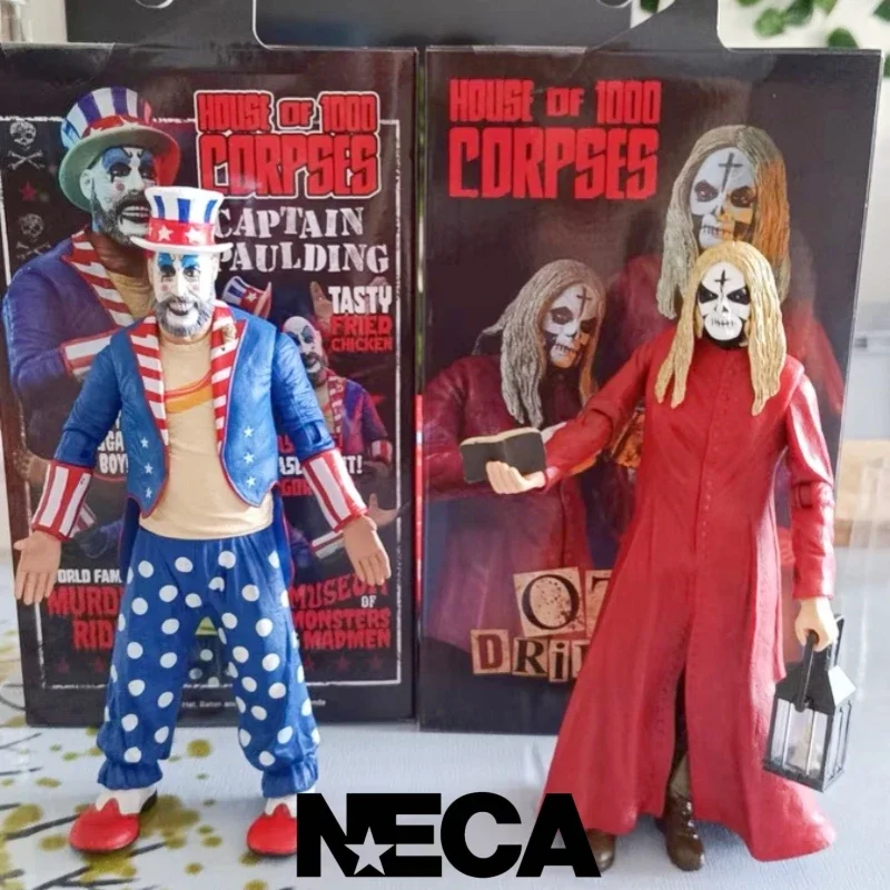 

In Stock Neca 39936 Otis Neca 39935 Captain Spaulding House Of 1000 Corpses 20th Anniversary Anime Action Figure Model Toy Gifts