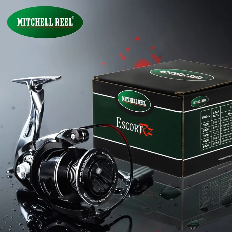 2023 MITCHELL REEL mulinelli da Pesca Spinning 12kg Max Drag 5.2:1 bobina di metallo All Metal Body mulinelli da Spinning per carpe ad alta velocità Pesca