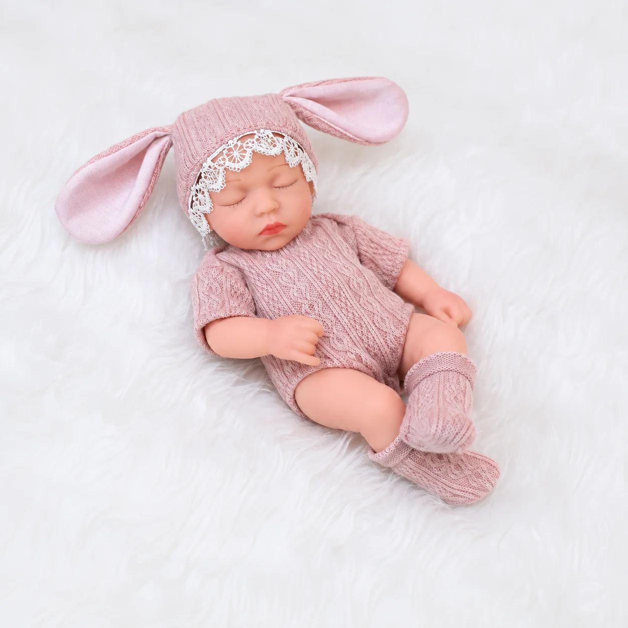 20 cm Baby Puppen Kleidung für DIY Spielzeug Puppe Zubehör Geeignet Für 8 zoll Puppe Pullover Overall Reborn Puppe Kleidung zubehör – Detail 2