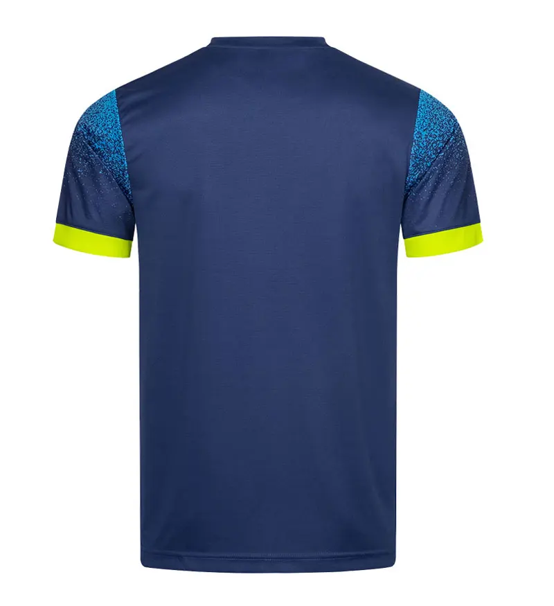 Maillot de tennis de table à col rond pour hommes et femmes, authentique, séchage rapide, t-shirt de sport, respirant, manches courtes, chemise de ping-pong, WhatsApp IC