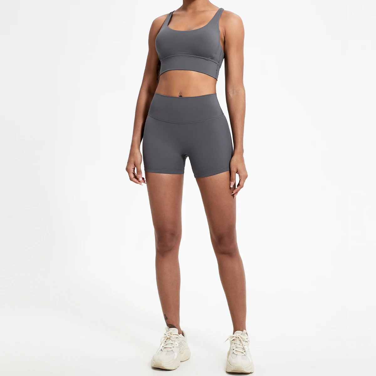 Neue Sommer-Sportshorts für Damen Push-Up Gym-Leggings Fitness-Laufshorts Weiche Trainingskleidung Yoga-Shorts Schnelltrocknend – Detail 26