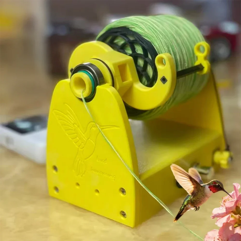 Type-C Portable Spinning Wheel Pedal Control Freehand Wool Yarn Spinner Compact DIY Craft Spinning Machine Powered By Power Bank