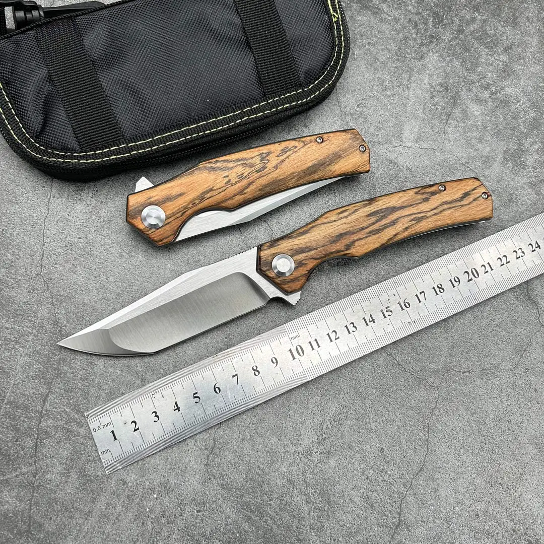 Outdoor folding knife Jungle 9CR18MOV Camping Hunting Tactical gear combat survival durability self defense Pocket EDC knife