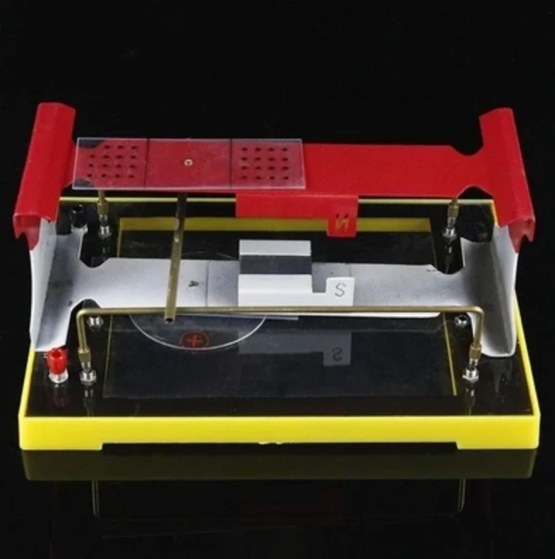 

Ampere force demonstrator the effect of magnetic field against current Physics teaching instrument Direct current conductor