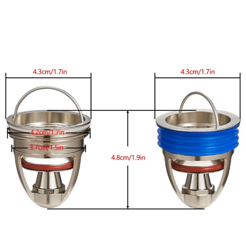 M7DA Messing Boden Ablauf Core Ablauf Siebe Core Anti-blocking Rückfluss Preventer