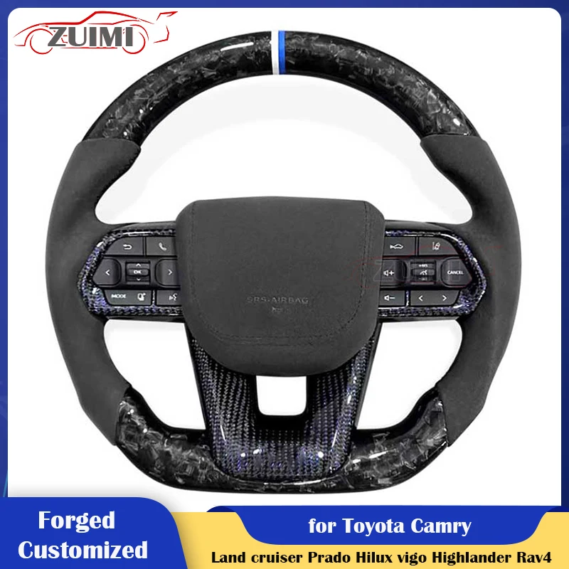 

Forged Car Steering Wheel Assembly for Toyota vios Camry RAV4 HANLANDER Corolla Prado Land Cruiser FJ Prius Tundra Sequoia