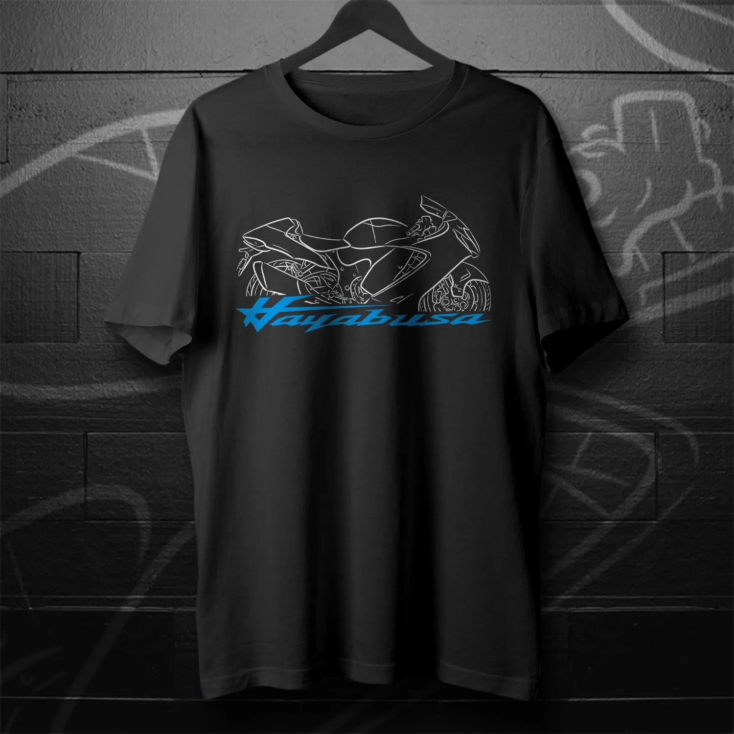 

Classic Japan GSX1300R Hayabusa Motorcycle T-Shirt 100% Cotton O-Neck Short Sleeve Summer Casual Mens T-shirt Rider Streetwear